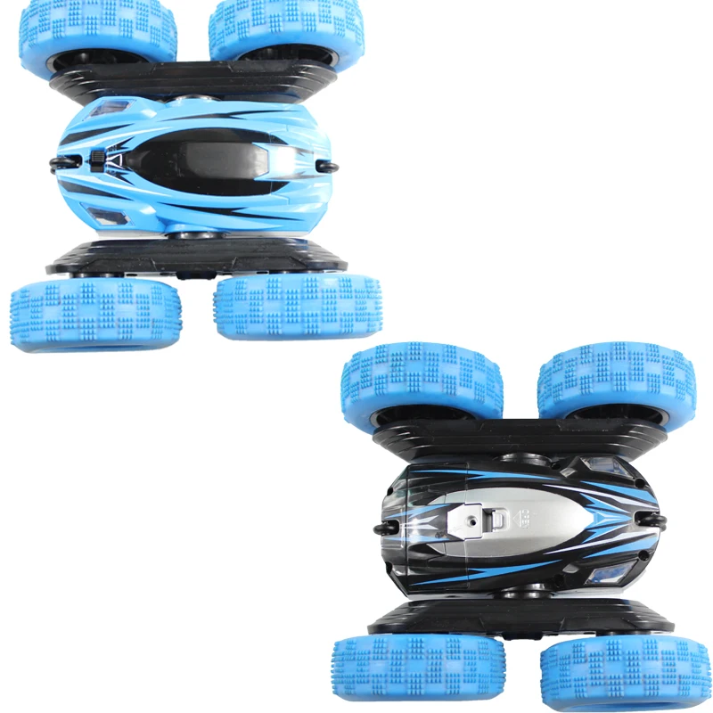 Hugine RC Car 2.4G 4CH Stunt Drift Deformation Buggy Car Rock Crawler Roll Car 360 Degree Flip Kids Robot RC Cars Toys for Gifts