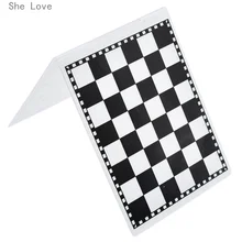 She Love шахматная доска пластиковая папка шаблонов для тиснения для скрапбукинга фотоальбом бумажная карта ремесло открытка изготовление украшения