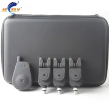 Сигнализатор клева для рыбалки Беспроводной комплект JY-34(3 тревоги+ 1 приемник) для рыболовный свингер