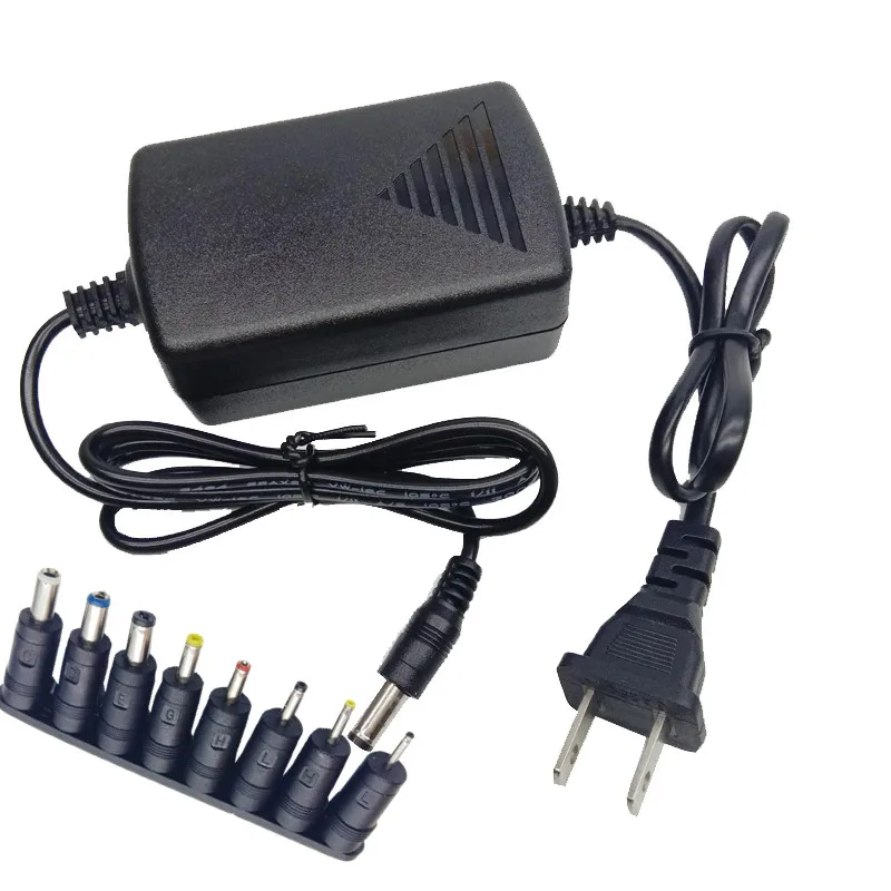 

EU US Plug AC DC adapter swich 12 volt power supply 12V 3A 3000mA transformer DC 5.5x2.1mm 8pcs DC Power Jack Socket Connector