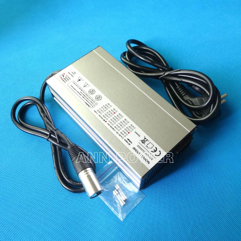 

13S 48V 4A li-ion battery charger output 54.6V 4A lithium battery charger Various connectors can be selected