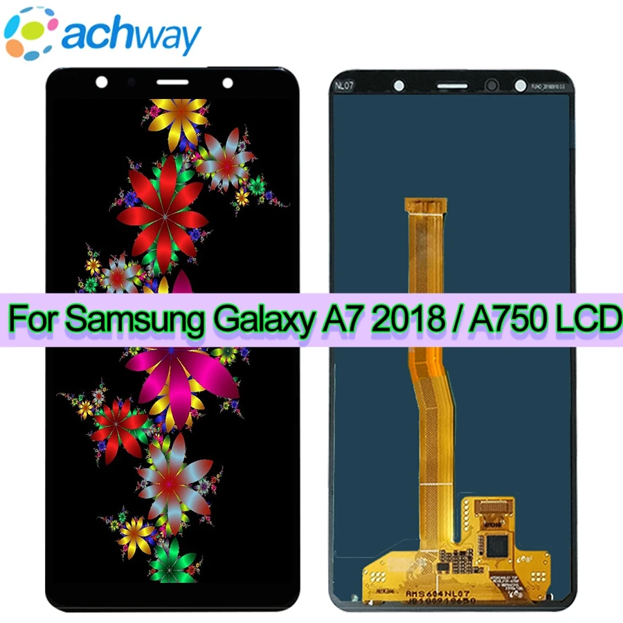  Samsung Galaxy A7 2018 SM-A750F A750F A750 LCD Display Touch Screen Digitizer Assembly Replace  (12)