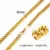 3-6MM Stainless Steel Men Chain Choker Necklace 11