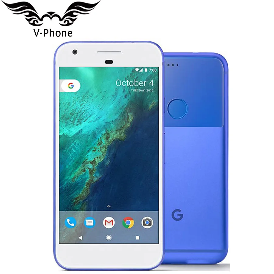 Original NEW US Version Google Pixel Mobile Phone 5.0'' Snapdragon Quad Core 4G LTE Android 4GB RAM 32GB 128GB ROM Smartphone
