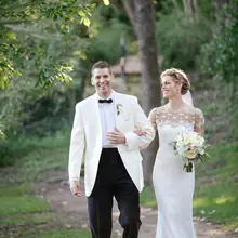 Белый цвет слоновой кости синий шаль с отворотом сзади Vent жених мужские свадебные костюмы 2 шт одна кнопка свободные gкомнаты мужской костюм Z7