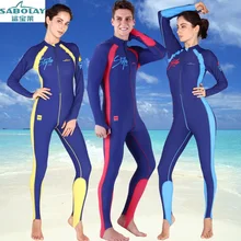 Surf clothing Sunscreen Jellyfish clothing Large size Siamese Long sleeves Swimwear Swimsuit