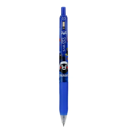 Япония Зебра X Kumamon Limited гелевая ручка SARASA клип JJ15-K4 0,5 мм 1 шт - Цвет: blue
