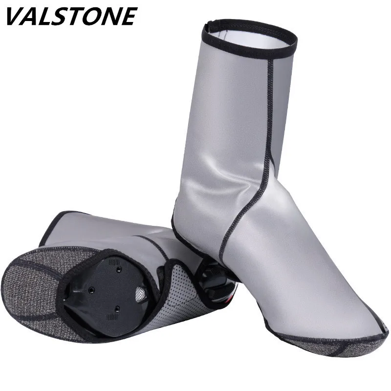 

Good Cycling Shoes Cover MTB Road Bike Night Reflective Overshoes Outdoor Waterproof Windproof Riding Zipper Men Rain Boot Cover