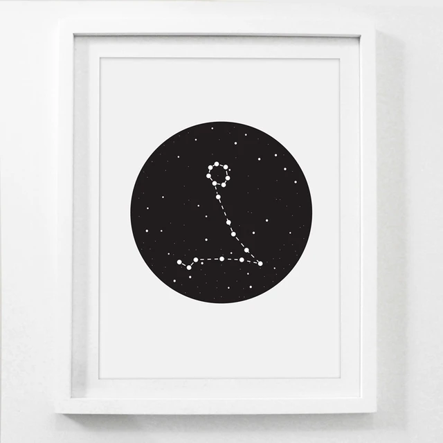 Constellations Sign Canvas Art Print and Posters 1