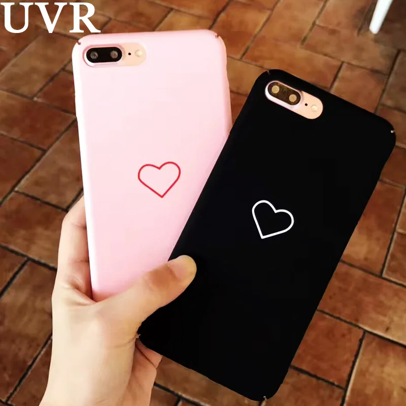 coque iphone 6s rose coeur