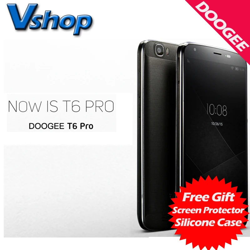 Цена за DOOGEE T6 PRO 4G Мобильного телефоны Android 6.0 32 ГБ ROM 3 ГБ ROM MTK6753 Окта основные 720 P 13.0MP Камера Dual SIM 5.5 дюймов Сотовый Телефон смартфон Цена за DOOGEE T6 PRO 4G Мобильного телефоны Android 6.0 32 ГБ ROM 3 ГБ ROM MTK6753 Окта основные 720 P 13.0MP Камера Dual SIM 5.5 дюймов Сотовый Телефон смартфон