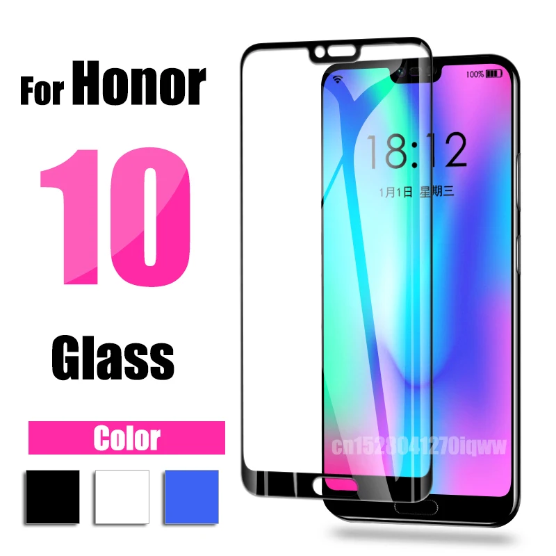 

Protective Glass for Honor 10 Tempered Glass on For Huawei Honor10 Honer 10 5.84" Screen Protector Safety Film COL-L29 9H Glas