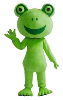 

Green frog Mascot Costume mascot costumes for adults christmas Halloween Outfit Fancy Dress Suit Free Shipping2019New