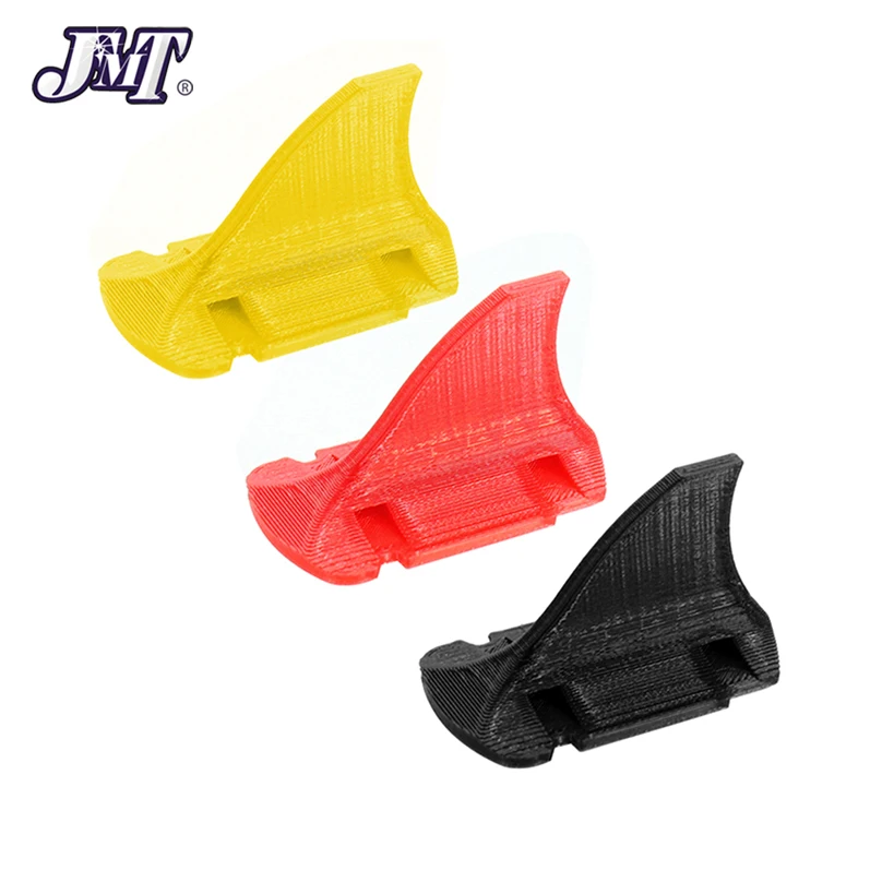 

JMT 3D Printed TPU DIY Racer Frame Protector Mount Bracket Holder Cover Anti-collision Shark Fin for FPV RC Racing Drone
