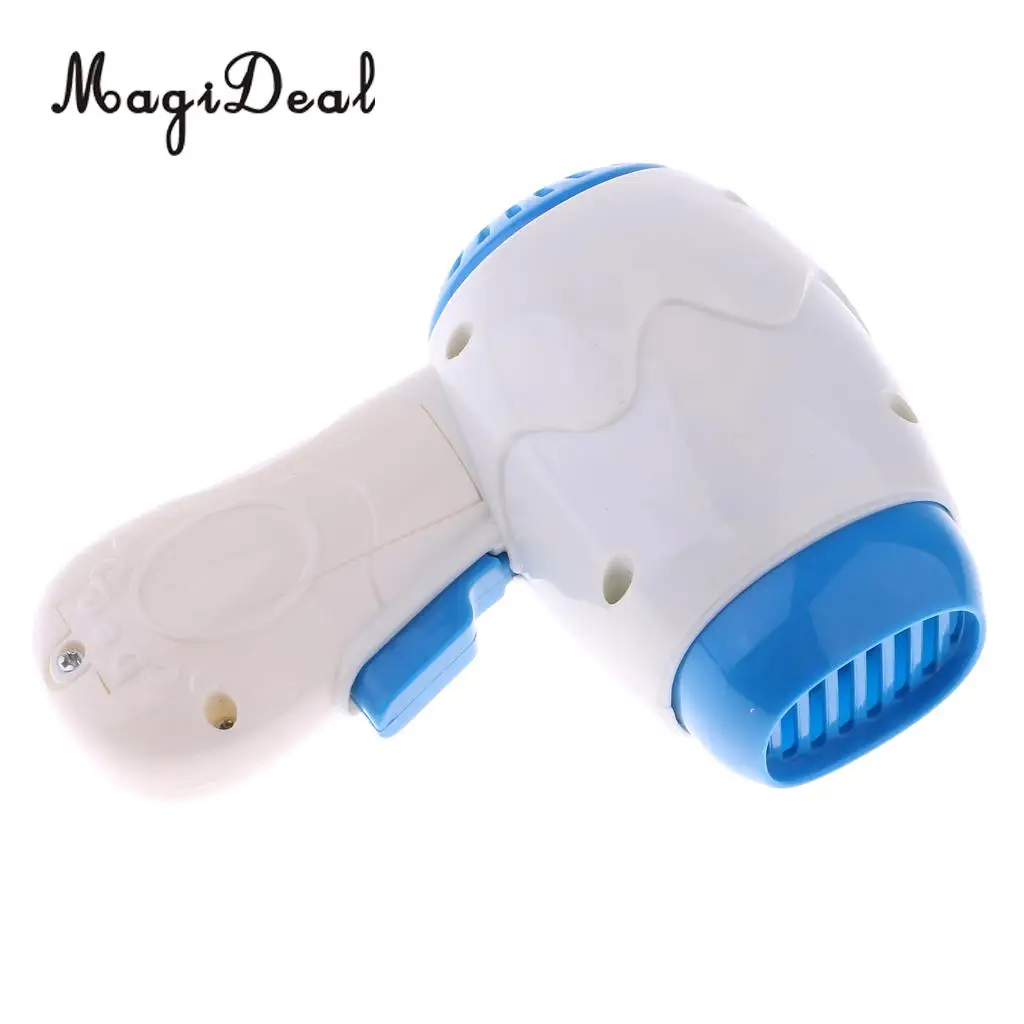 Lovely Mini Hair Dryer Model Home Appliances Household Electrical Children Kids Baby Role Playing Toys Birthday Christmas Gift