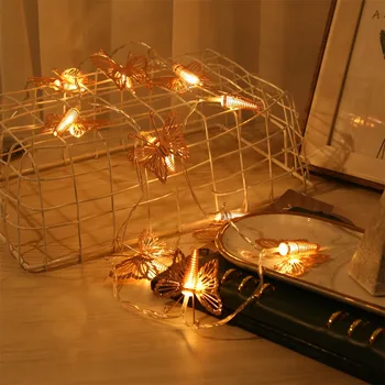 

Butterfly Light String Hanging Tree Festival Decoration Light warm white or multi-colored lights Household LED Light 2019