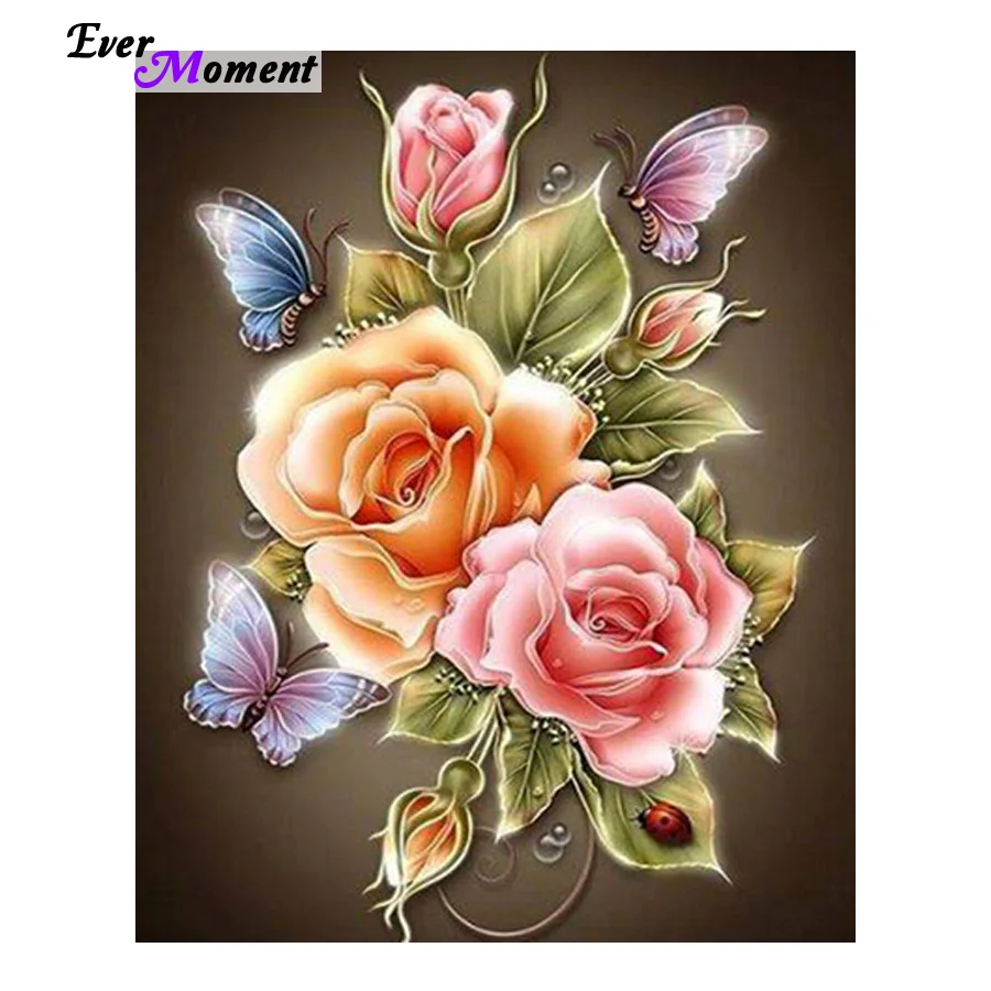 

Diy diamond embroidery painting flower diamond cross stitch crystal square diamond sets unfinished decorative painting ASF127