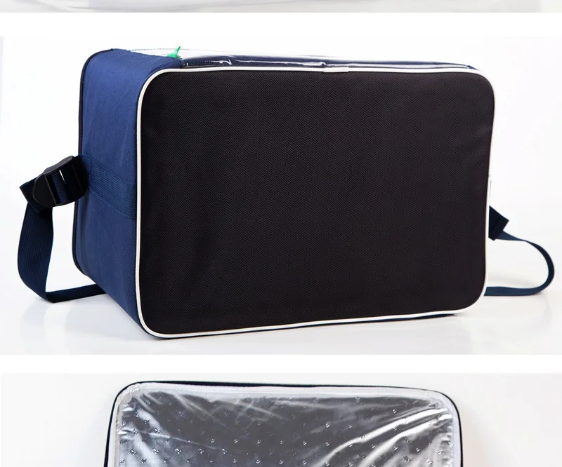 ZYJ Outdoor Cans Picnic Cooler Bag Takeout Warmer Food Thermal Car Ice Insulation Storage Shoulder Lunch Tote Box Cool Bag Pack (16)