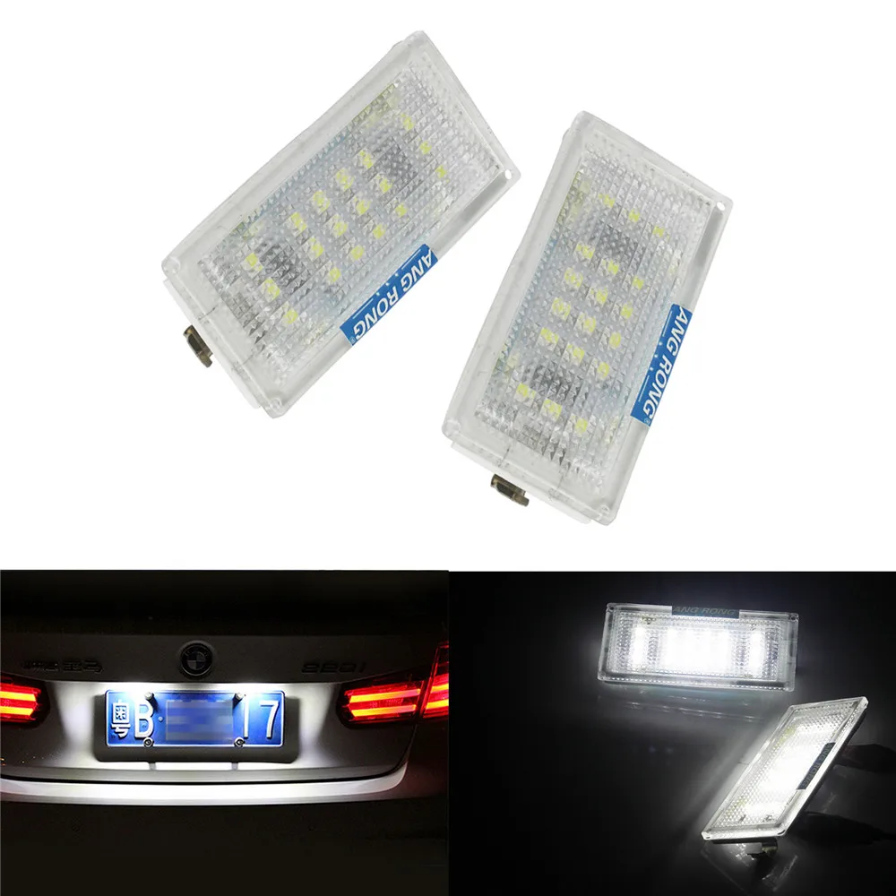 Vehicle Parts & Accessories 2x LED LICENSE NUMBER PLATE LIGHT BMW E46