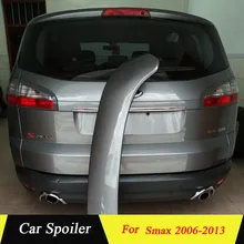 Для Ford S-max спойлер высокое качество абс материал заднее крыло заднего спойлера для Ford S-max Smax 2006-2013