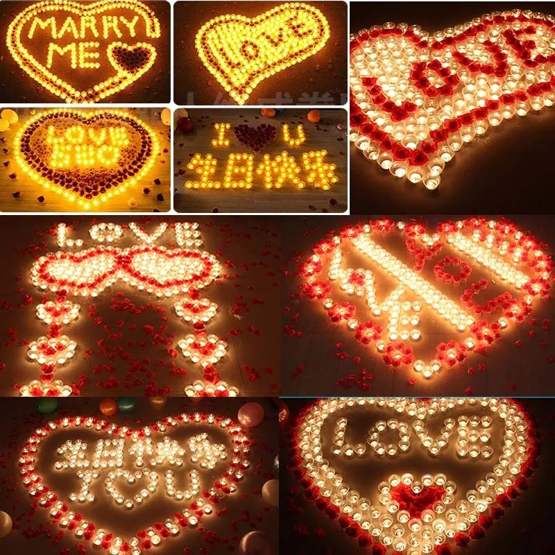 

LED Cup Candle Light Wedding Event Marriage Anniversary Tealight Votive Candle With Holder GHS99