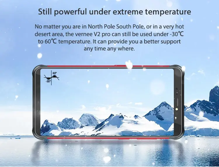 VERNEE V2 PRO 6GB RAM 64GB Helio P23 MTK6763 2.0GHz Octa Core 5.99 Inch IPS Corning Gorilla Glass FHD+ Full Screen Quad Camera IP68 Waterproof Android 8.1 4G LTE Smartphone