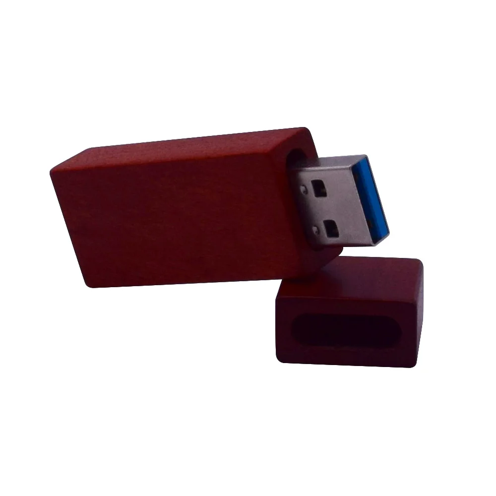 Usb 3,0, 128 ГБ, деревянный Usb флеш-накопитель с логотипом, 32 ГБ, 64 ГБ, 16 ГБ, 8 ГБ - Цвет: rose wood