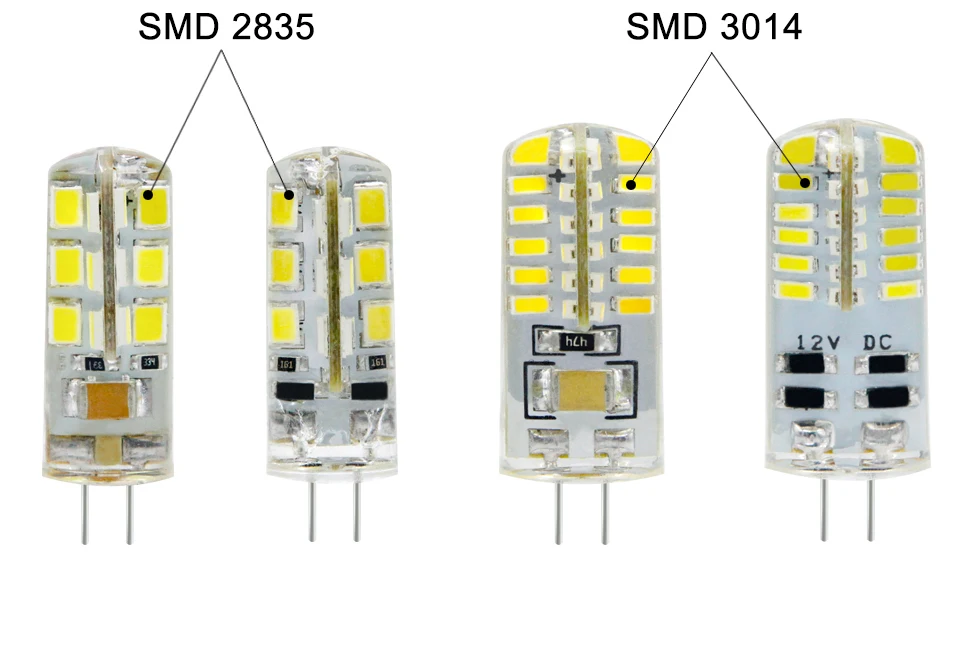 10 шт. G4 светодиодный светильник AC/DC 12V 220V 1 Вт 2 Вт 3 Вт SMD 2835 3014 угол Luz bombillas lampada de светодиодный светильник G4 светильник лампочка прожектор в форме кукурузы лампы