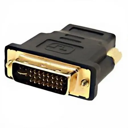 DVI-I с двумя звеньями 24+ 5 мужчин и HDMI Женский адаптер