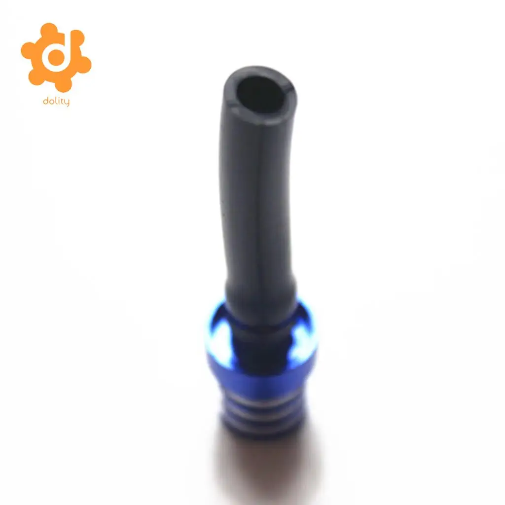 dolity Color Gas Fuel Tank Cap Valve Vent Breather Hose Tube for ATV Motor Blue