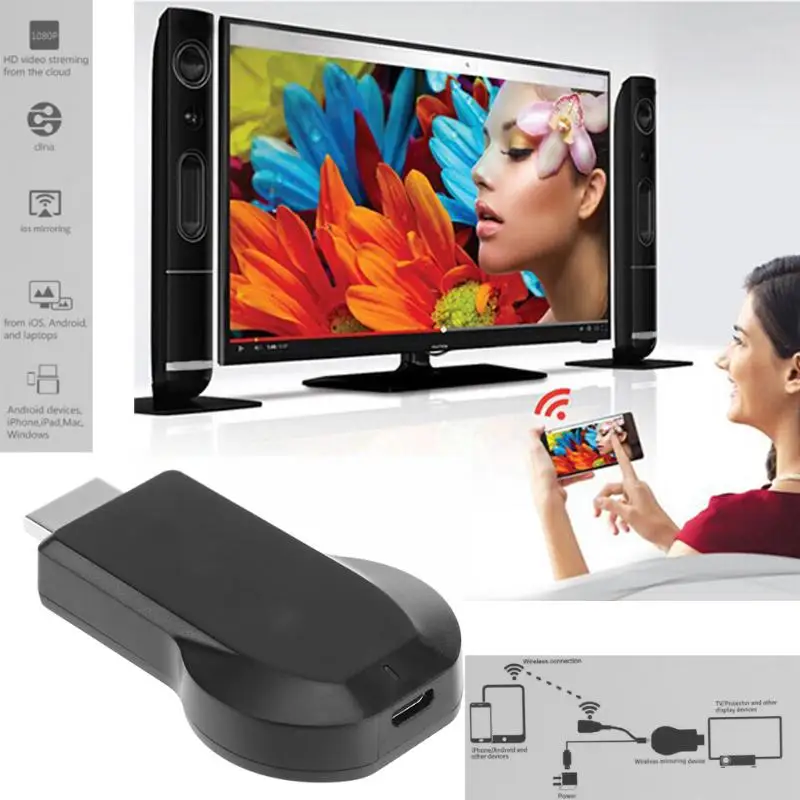 

M2 Plus for Airplay 1080P Wireless WiFi Display TV Dongle Receiver HDMI TV Stick DLNA for Miracast for Smart Phones Tablet PC