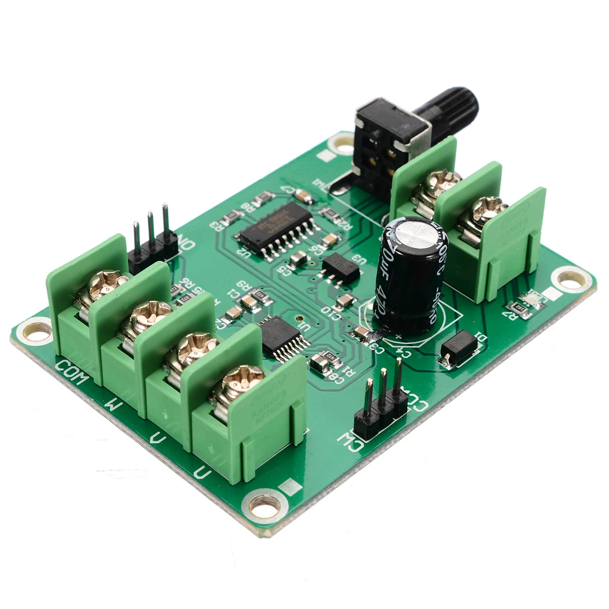 5V-12V DC Brushless Motor Driver Module Dual H-Bridge Motor Drive Controller Board For Hard Drive Motor 3/4 Wire For Power Tools