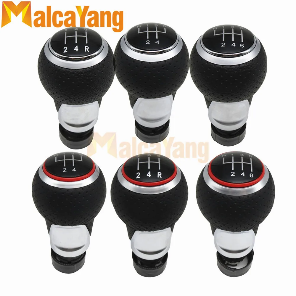 Red Gear Shift Knob Lever Stick