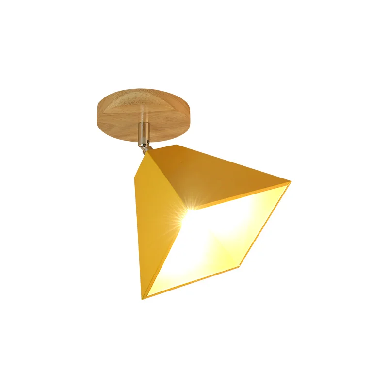 Современный потолочный светильник Nordic Plafondlamp светодиодный цветной Plafonnier