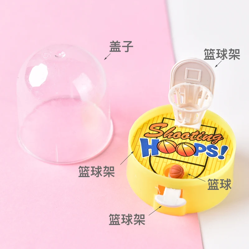 لون عشوائي البسيطة إصبع جهاز إطلاق الرصاص التفريغ الكرة تنفيس لغز الأطفال الإبداعية التفاعلية حزب لعبة كرة السلة الطابق