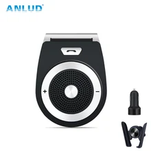ANLUD Bluetooth Car Kit And Universal Holder Handsfree Wireless Bluetooth Speaker Phone MP3 Player Support Connects 2 Phones ANLUD Bluetooth Car Kit And Universal Holder Handsfree Wireless Bluetooth Speaker Phone MP3 Player Support Connects 2 Phones