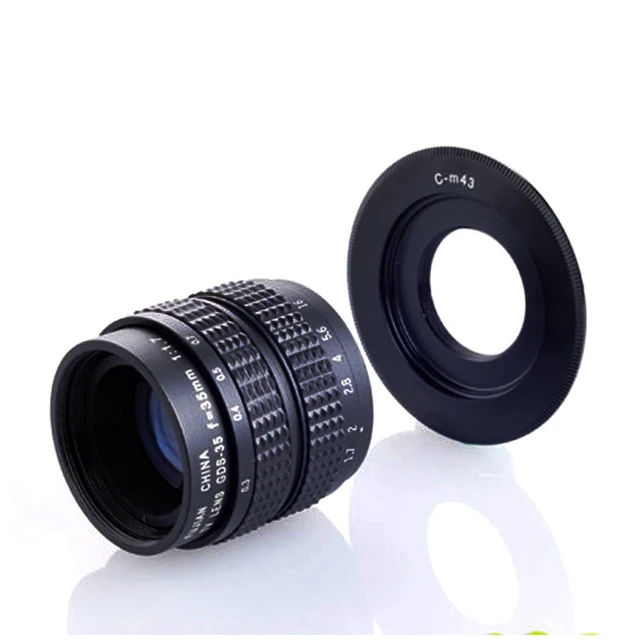 Fujian 35mm F1.7 CCTV TV Lens +C Mount For Olympus E-PL5,E-PM3,E-PM2,E-P3,E-PL3,E-PM1,E-PL2,E-PL1s,E-PL1 & Panasonic M4/3 Camera