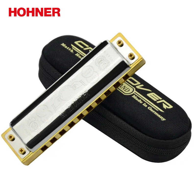 

Hohner Marine Band Crossover 10 Hole Diatonic Harmonica bamboo comb Blues harp Gaita Standard 10 Hole Harp