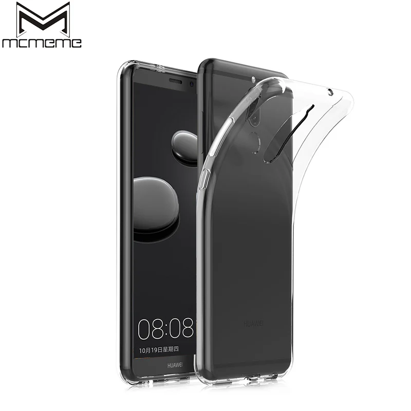 

MCMEME For Huawei Mate 10 Pro Case Ultra-thin Soft Silicone HD Clear Transparent TPU Skin For Huawei Mate 10 Protective Case Bag