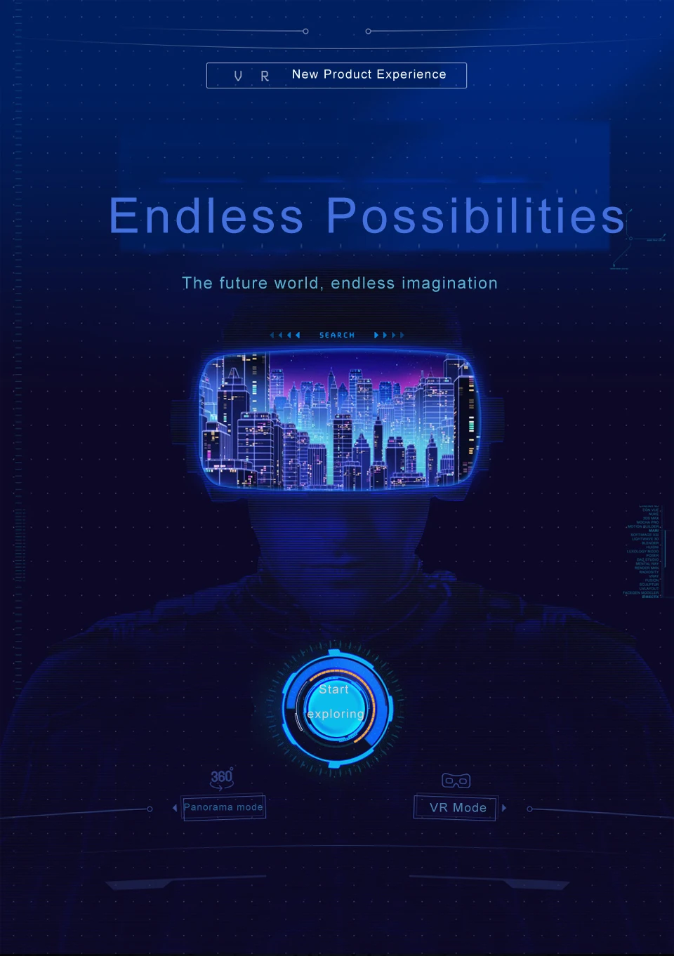 G07E 3D VR Glasses-9