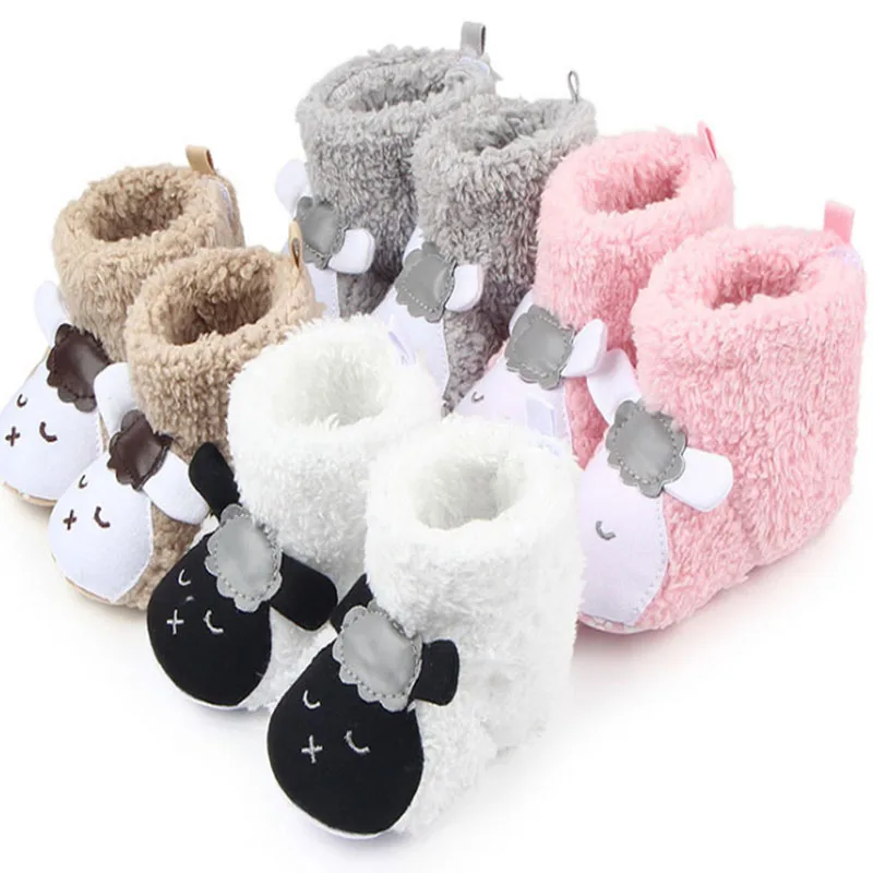 Pasgeboren Baby Jongens En Meisjes 3 20 Maanden Plus Fluwelen Lam Serie Niet Veroorloven Leren Lopen Shoes Katoen Shoes Laarzen Xz40 Baby Lamb Shoes Baby Boots Boybaby Boy Shoes Aliexpress
