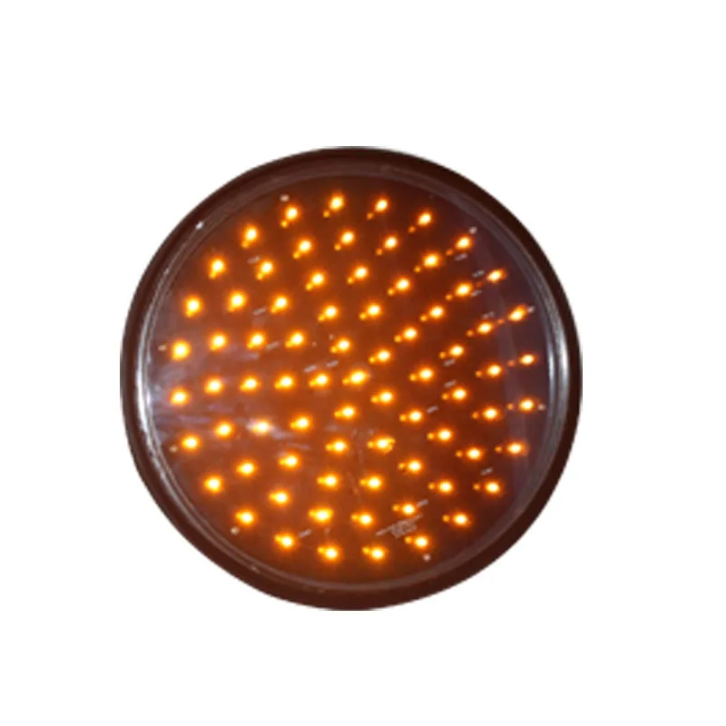

DC12V traffic light parts 300mm high brightness yellow LED traffic light module