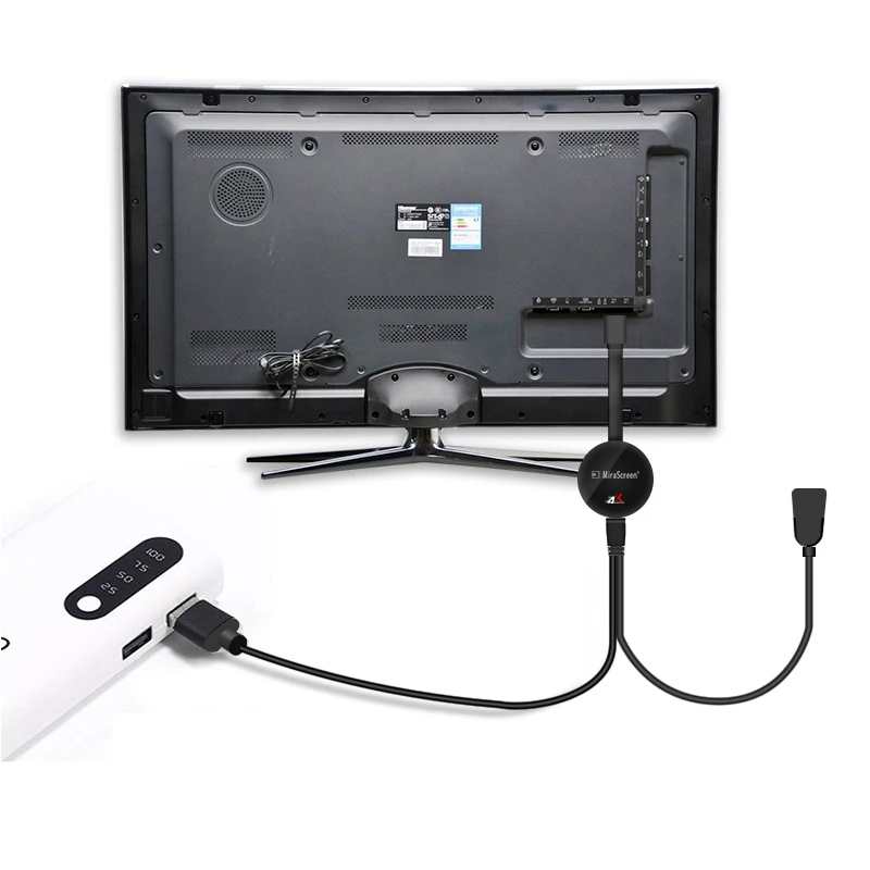 Mirascreeen G7 plus беспроводной HDMI ТВ палка Дисплей приемник Wifi ключ 4 к 2,4 г H.265 зеркальный экран Miracast Airplay DLNA Cast