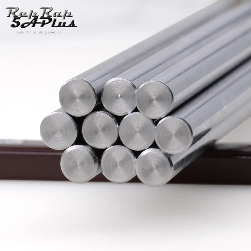 بطانة السكك الحديدية OD 8 ملليمتر الخطي رمح طوله 200 250 300 320 350 370 400 500 ملليمتر ل 3D طابعة X Y Z محور CNC أجزاء بطانة السكك الحديدية OD 8 ملليمتر الخطي رمح طوله 200 250 300 320 350 370 400 500 ملليمتر ل 3D طابعة X Y Z محور CNC أجزاء