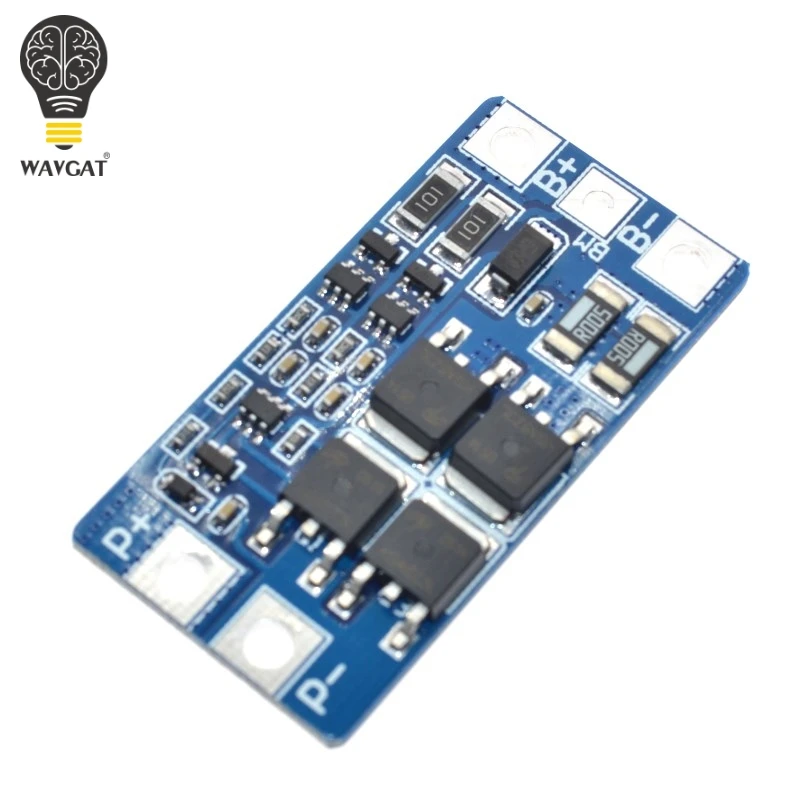 

AEAK 2S 10A 7.4V 18650 lithium battery protection board 8.4V balanced function/overcharged protection