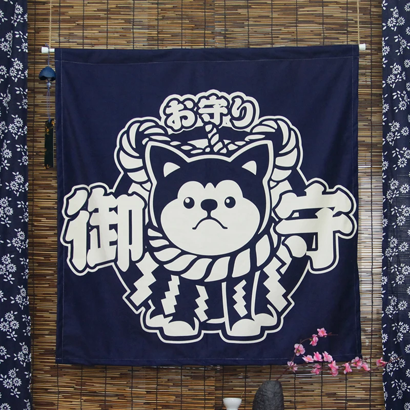 

New Omamori Japanese cloth curtain bedroom curtains kitchen door curtains living room porch decoration styles curtain