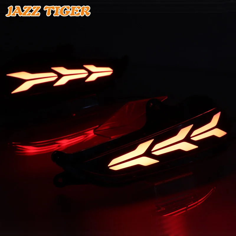 JAZZ TIGER 2 шт. Многофункциональный Автомобильный светодиодный задний