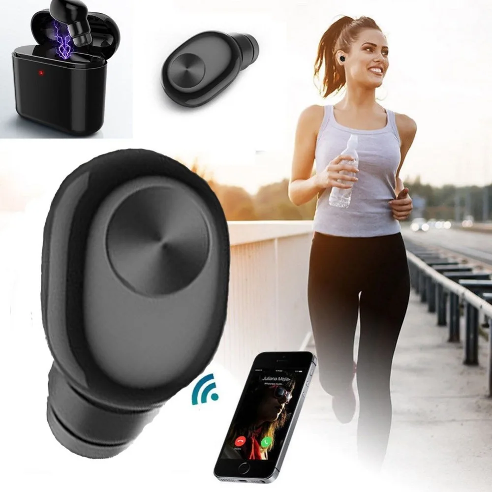 

Wireless Bluetooth Earphone Mini Earbuds For Apple Air-pods iPhone 7 8 XS Android #289982