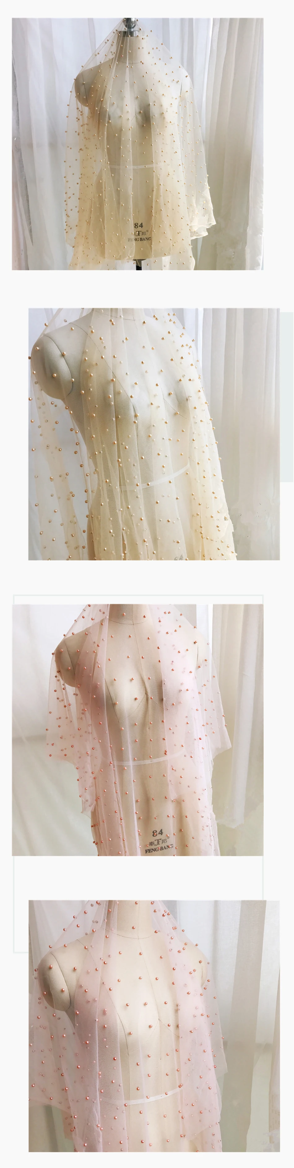 6 цветов многоцветный ногтей перламутровая ткань платье Пряжа ювелирные изделия мягкая ткань платье ткань из тюля