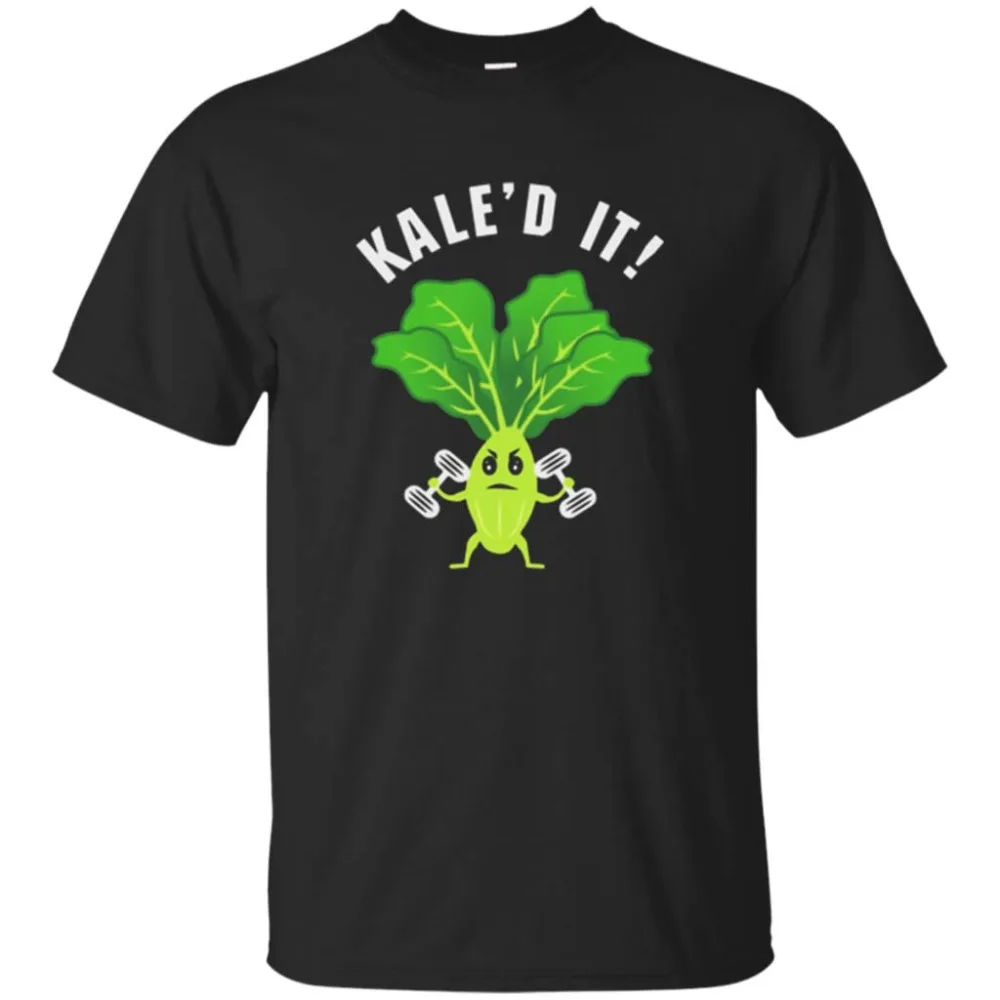 Kale'd It Fitness Kale Workout Funny Graphic T Shirt-in T-Shirts from ...